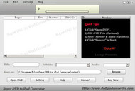 Super DVD to iPod Converter f screenshot